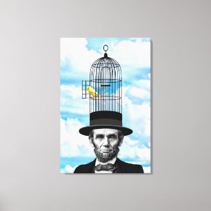 Abe Canary Canvas Print