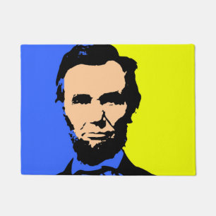 ABE LINCOLN 2 DOORMAT