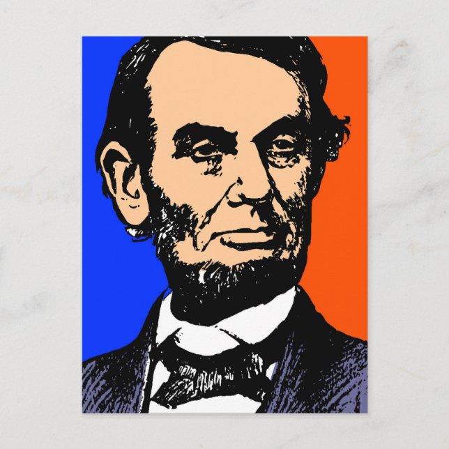 ABE LINCOLN (2)    POSTCARD (Front)