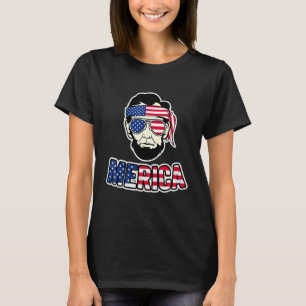 Abe Lincoln 4th Of July Merica Abraham Lincoln Ame T-Shirt