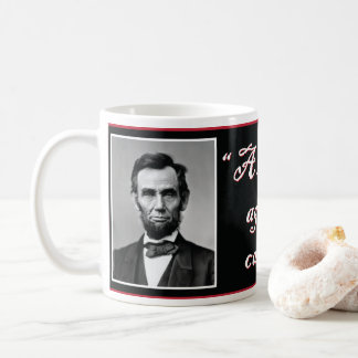 Abe Lincoln A House Divided Against Itself Coffee Mug