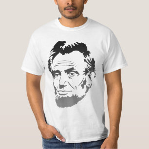 Abe Lincoln Fade to Grey Portrait -Shirt T-Shirt