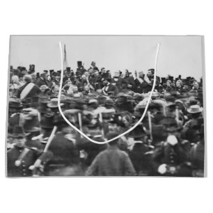 Abe Lincoln Gettysburg Address: End of Civil War Large Gift Bag