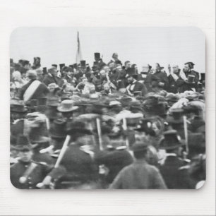 Abe Lincoln Gettysburg Address: End of Civil War Mouse Mat