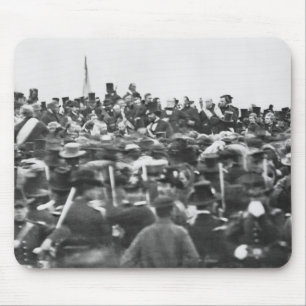 Abe Lincoln Gettysburg Address: End of Civil War Mouse Mat