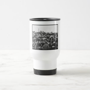 Abe Lincoln Gettysburg Address: End of Civil War Travel Mug