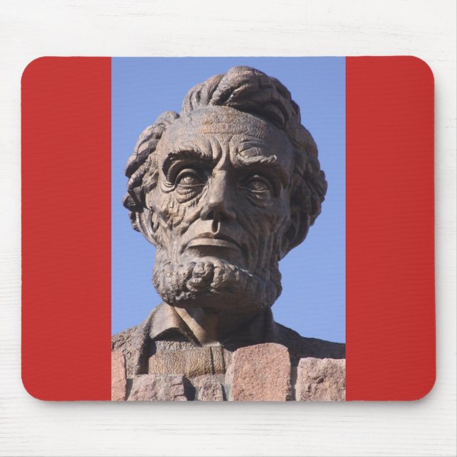 Abe Lincoln Mouse Mat (Front)