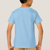 Abe Lincoln Riding A T-Rex Kids T-Shirt (Back)