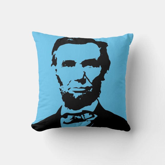 ABE LINCOLN (TWO)   CUSHION (Front)