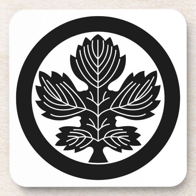 Abe paper mulberry coaster (Front)