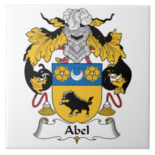 Abel Family Crest Tile