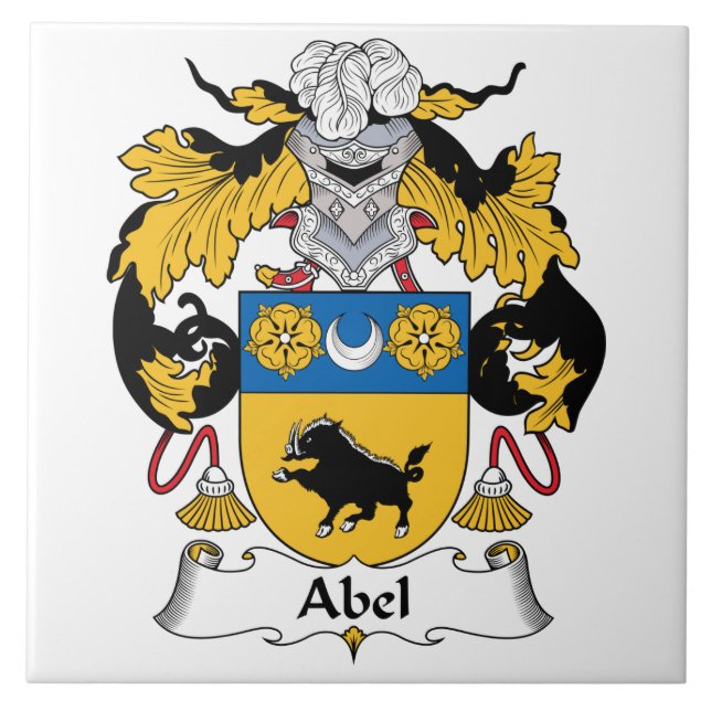 Abel Family Crest Tile (Front)
