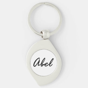 Abel name key ring