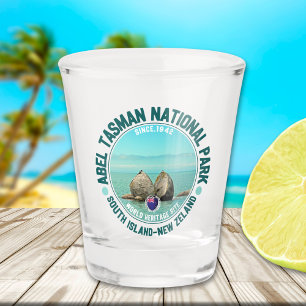 Abel Tasman Coastal Park New Zealand Shot Glass