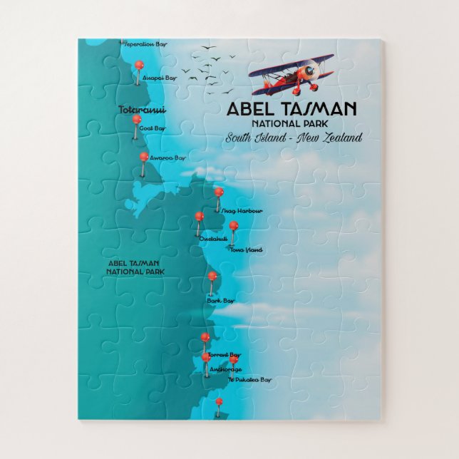 Abel Tasman National Park Jigsaw Puzzle (Vertical)