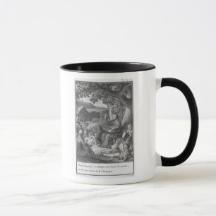 Abelard lecturing in the deserted Champagne Mug