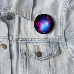 Abell 1758 6 cm round badge