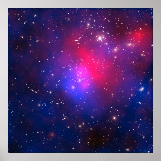 Abell 2744, Pandora's Cluster. Poster (Front)