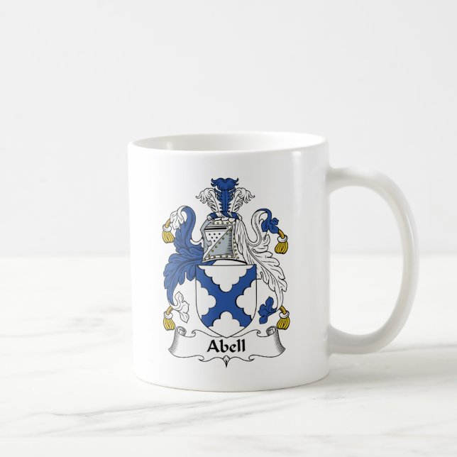 Abell Family Crest Coffee Mug (Right)