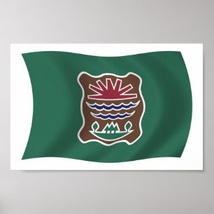Abenaki Tribe Flag Poster Print