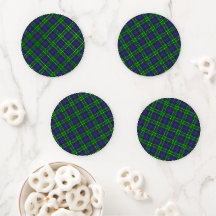 Abercrombie Blue Green Tartan Plaid Scottish