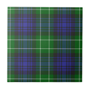 Abercrombie Clan Hunting Tartan Plaid Tile