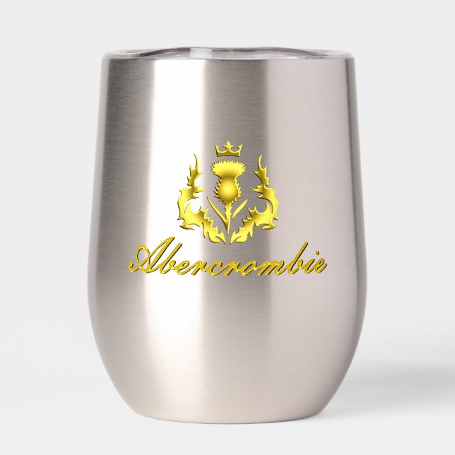 Abercrombie Gold Crowned Thistle (Back)