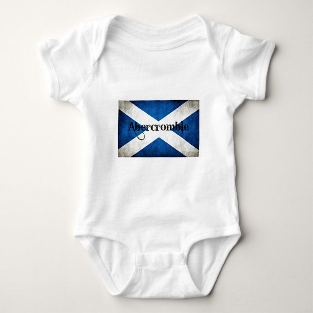 Abercrombie Grunge Flag Baby Bodysuit (Front)
