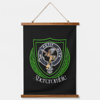 Abercrombie Scottish Clan Crest Hanging Tapestry