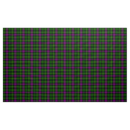 Abercrombie Tartan Purple and Green Plaid Fabric