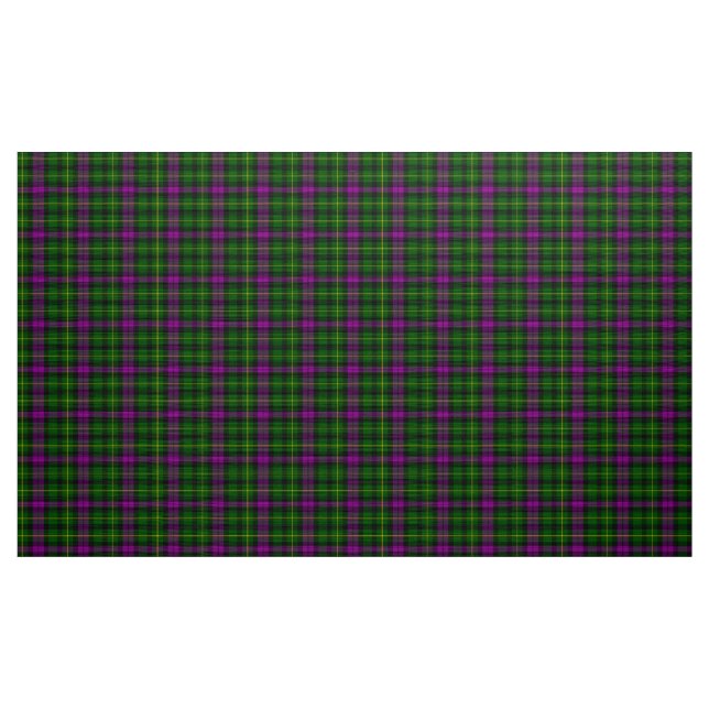 Abercrombie Tartan Purple and Green Plaid Fabric (Yard)
