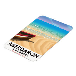Aberdaron, Llŷn Peninsula Wales seaside poster Magnet