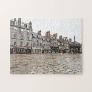 Aberdeen Castlegate view jigsaw puzzle