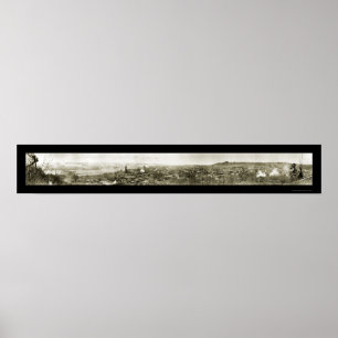 Aberdeen Grays Harbor Photo 1912 Poster