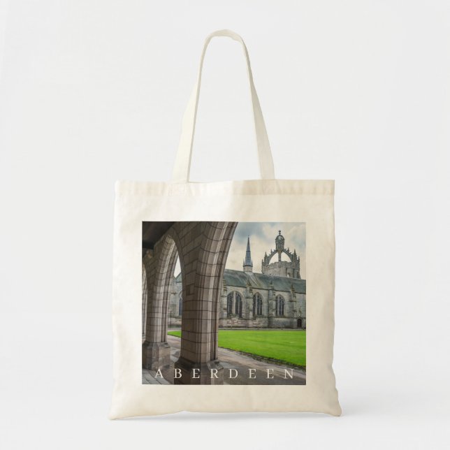 Aberdeen King's College view tote bag (Front)