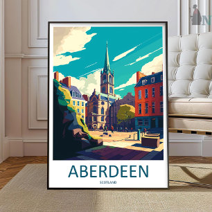 Aberdeen Print Aberdeen Home Décor Scotland City A