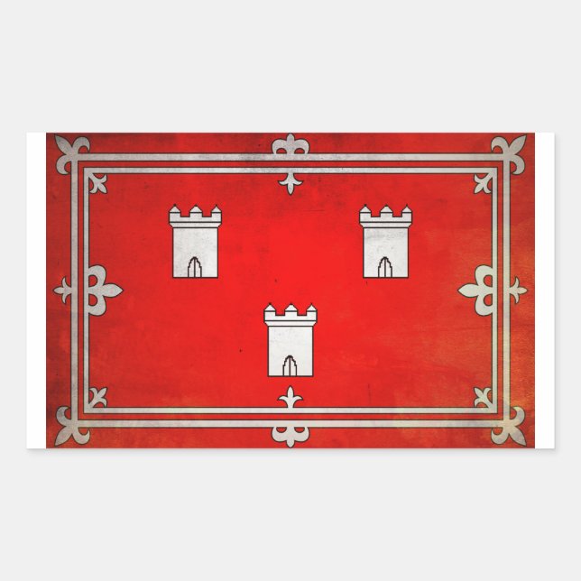 Aberdeen Rectangular Sticker (Front)