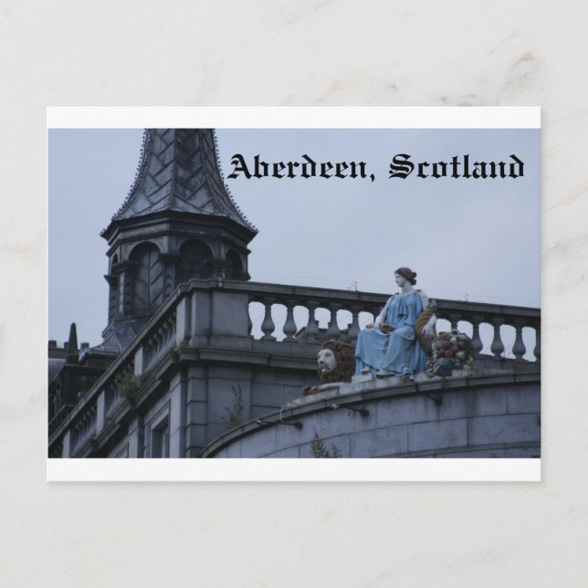 Aberdeen, Scotland Postcard (Front)
