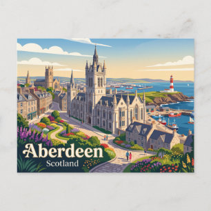 Aberdeen Scotland Postcard