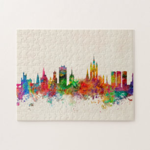 Aberdeen Scotland Skyline Jigsaw Puzzle