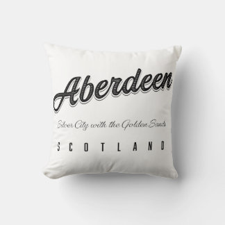 Aberdeen "Silver City with the Golden Sands" Cushion