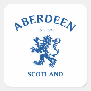 ABERDEEN SQUARE STICKER
