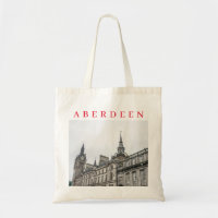 Aberdeen Tolbooth Museum view tote bag