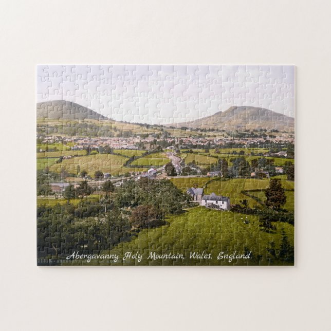 Abergavenny Holy Mountain, Wales England. Jigsaw Puzzle (Horizontal)