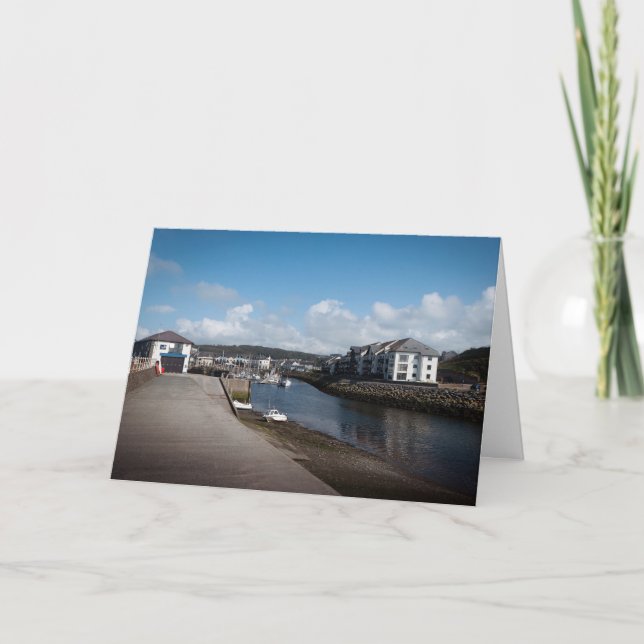 Aberystwyth Harbour and Marina Card (Front)