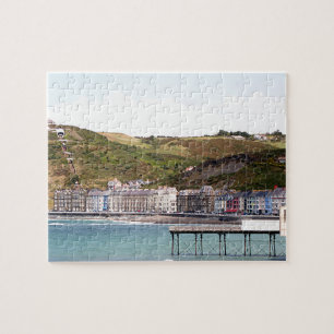 Aberystwyth harbour, Wales Jigsaw Puzzle