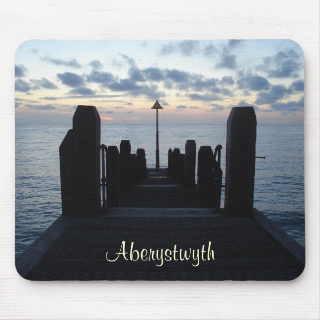 Aberystwyth Jetty Mouse Mat (Front)