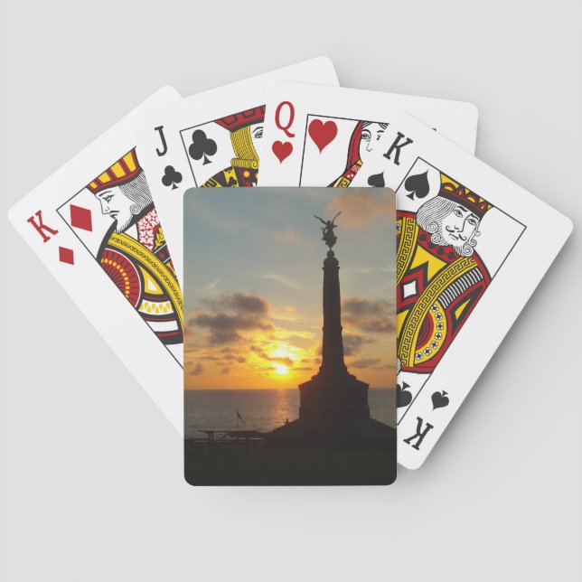 Aberystwyth Sunset Playing Cards (Back)