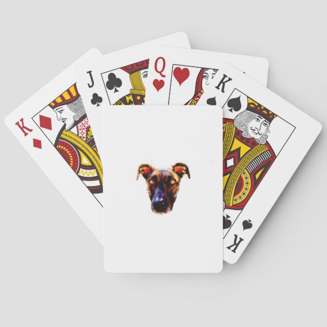 AbetheDog Cartoon Playing Cards (Back)