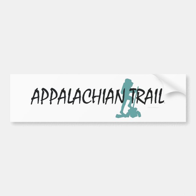 ABH Appalachian Trail Hiker Bumper Sticker (Front)
